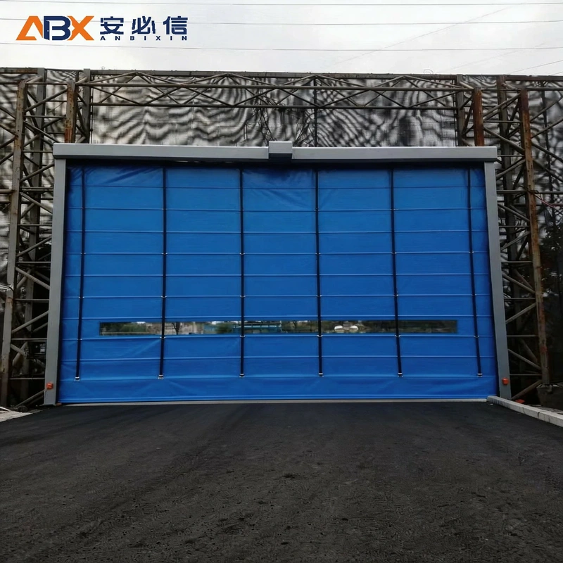 青岛市软帘堆积门